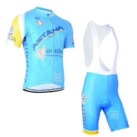 Popular 2014 Team Cycling Jersey/Short Sleeve Ropa Ciclismo/Summer Bicycle Clothing GEL PAD